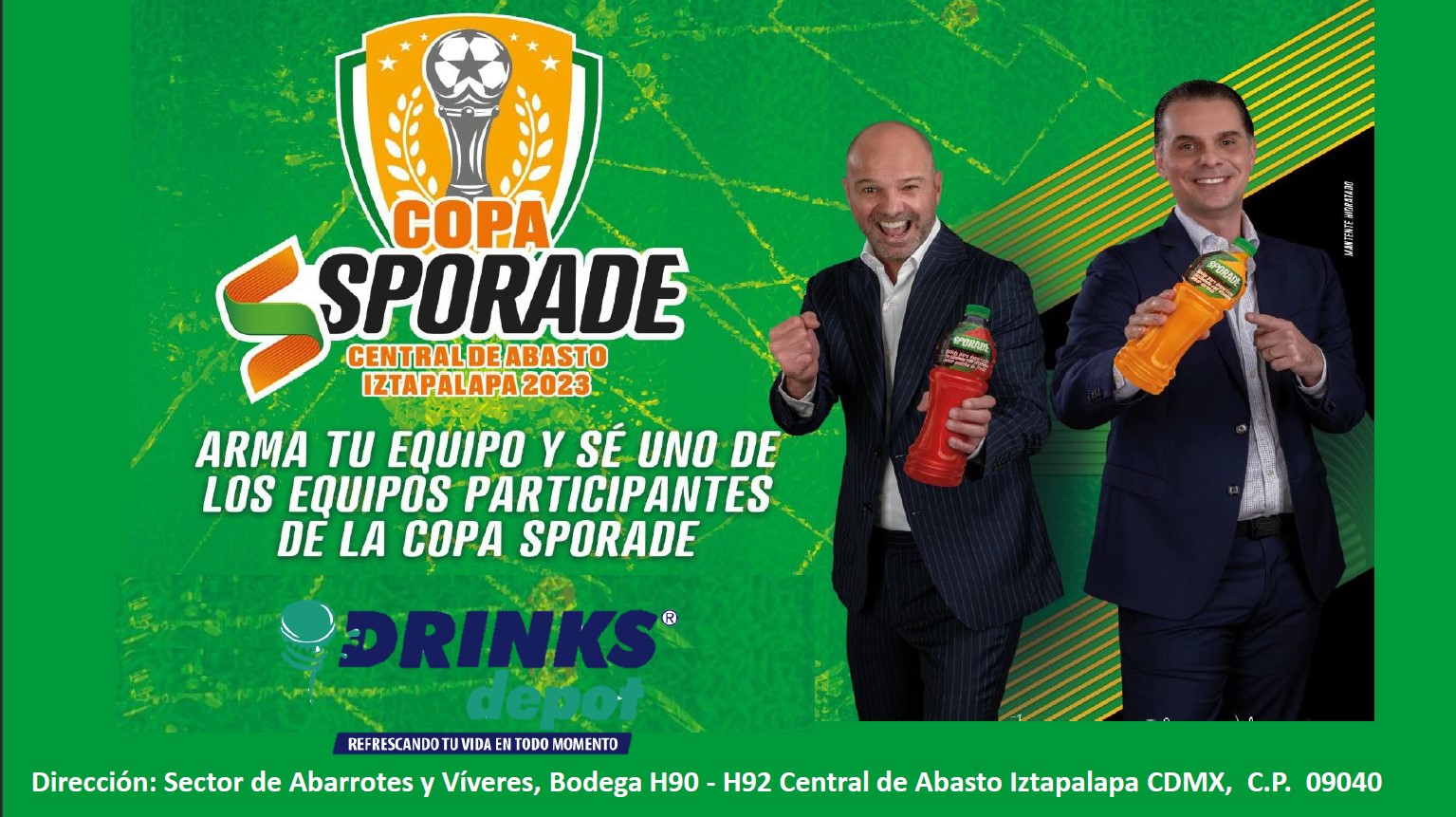 Drinks depot REFRESCANDO TU VIDA EN TODO MOMENTO